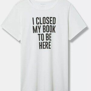 Closed Book Classic Fit Signature Jersey Crew Tee